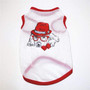 Dog Clothes Breathable Mesh Puppy Printed Shirts