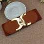 2020 New Fashion Korean Style Buckle Elastic Wide Belt Wide Cummerbund Strap Belt Waist Female Women Accessories