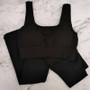 2 Piece Set Workout Clothes for Women Sports Bra and Leggings Set Sports Wear for Women Gym Clothing Athletic Yoga Set