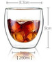 80-450ml Heat Resistant Double Wall Glass Cup Beer Coffee Heart Cups Handmade Healthy Drink Mug Tea Mugs Transparent Drinkware