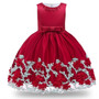 Kids Birthday Princess Party Dress for Girls