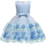 Kids Birthday Princess Party Dress for Girls