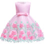 Kids Birthday Princess Party Dress for Girls