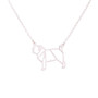 cute dog pendant necklace