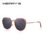 MERRYS DESIGN Women Luxury Polarized Sunglasses Metal Temple UV400 Protection S6222