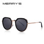 MERRYS DESIGN Women Luxury Polarized Sunglasses Metal Temple UV400 Protection S6222