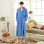 Winter Lovers Adult Stitch Flannel Soft Bathrobe Thicken Women/Men Luxury Nightgown Home Clothes Warm Bath Robes Dressing Gowns