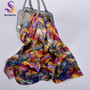 [BYSIFA] New Luxury Pure Silk Scarf Shawl Women Spring Autumn Long Scarves Ladies Brand 100% Silk Neck Scarf Foulard 175*52cm