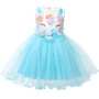 Baby Girl Dress New Summer Unicorn Party Dress Cosplay Christmas Dress Baby Girl Clothes Infant Birthday Princess Dress Vestidos