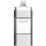 Three-In-One USB Flash Drive - Connect And Store Everything On A Single Piece