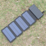 10000mAh Portable & Foldable Solar Power Bank With 5V/2A Outputs, Compatible With Smart Phones, Tablets & More