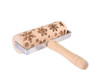 Embossed rolling pin for baking christmas cookies with handle