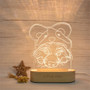 Customized photo 3D night lamp