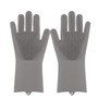 Magic silicone dishwashing scrubber gloves