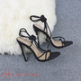 Women's 12cm High Heels Shoes Sandals Women Pumps Big Large Size Ladies Female Fashion Lady Woman Shoes Heels