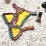 Sexy Handmade Crochet Bikini Women Swimsuit Crochet Swimwear Female Brazilian Bikini Set Beach Wear Clothes Bathing Suit
