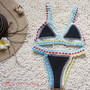 Sexy Handmade Crochet Bikini Women Swimsuit Crochet Swimwear Female Brazilian Bikini Set Beach Wear Clothes Bathing Suit