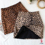 Sexy Leopard Mini Skirts Womens Fashion Cotton High Waist Skirts Women Streetwear A line Skirt Women Clothings