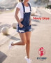 Women Summer Denim Bib Overalls Jeans Shorts Jumpsuits And Rompers Playsuit