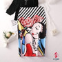 Women's Pencil Skirt Mickey New Cartoon Mouse Print High Waist Slim Skirts Women Young Girl Summer Female Falda