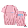 KPOP BTS Bangtan Boys FAKE LOVE O-Neck Hip Hop Tshirt