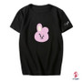 KPOP BT21 Korean Fashion BTS Bangtan Boys Cotton Tshirt K-POP T Shirts T-shirt