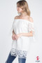 Women's Off shoulder Lace Top