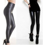 Leather Shiny Leggings  High Waist