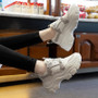 Women Chunky Sneakers Vulcanize Shoes Platform Thick Sole Running