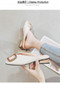 Designer Pumps Slippers Slip on Mules Low Heel Casual Shoes