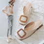 Designer Pumps Slippers Slip on Mules Low Heel Casual Shoes