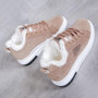 Winter Warm Fur Plush Lady Casual Lace Up Fashion Sneakers