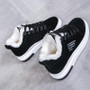 Winter Warm Fur Plush Lady Casual Lace Up Fashion Sneakers