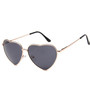 Vintage Heart Sunglasses Brand Designer Candy Color Gradient