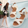 Large Size Open flat Roman Sandals