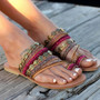 Sandals Flip-Flops Handmade Greek Style Boho Flip Flop Sandals