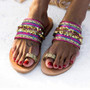 Sandals Flip-Flops Handmade Greek Style Boho Flip Flop Sandals