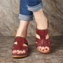 Summer Open Toe Comfy Super Soft Low Heels Walking Sandals