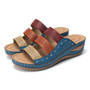 Summer Open Toe Comfy Super Soft Low Heels Walking Sandals
