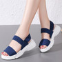 Wedge Comfortable Ladies Slip-on Flat Sandals