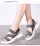 Wedge Comfortable Ladies Slip-on Flat Sandals