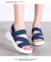 Wedge Comfortable Ladies Slip-on Flat Sandals