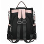 Casual Oxford Backpack Black Waterproof Nylon School Bags