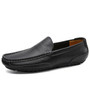 Genuine Leather Men Casual Shoes Loafers Breathable Slip on