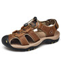 Classic Summer Sandals Roman Breathable Soft Genuine Leather