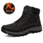Winter Snow Boots Waterproof Leather Sneakers