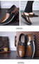 Genuine Leather Loafers Moccasins Breathable Slip on Shoes