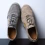 Plus Size Suede Men Loafers Casual Leather Shoes