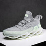 Running Jogging Walking Shoes  Lace-up Breathable Blade Sneakers