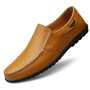 Genuine Leather Casual Loafers Breathable Shoes